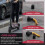 4Pcs Tyre Valves Stem Right Angle Snap-in Rubber Brass 4