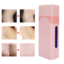 100G Pinkes Handwachsgerät, 40W für Haarentfernung, 220V EU