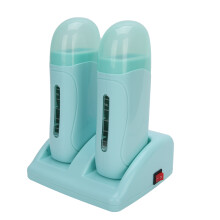 Professioneller Cyan-Wachserhitzer Doppel 100ml x 2 40W Haarentfernungsgerät