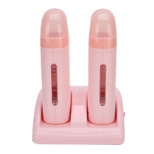 Pink 220V Doppelwachsenthermometer 2x100ml Professionelle Haarentfernungsmaschine