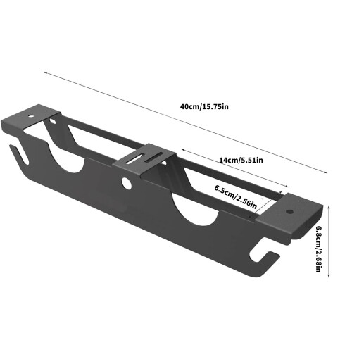 2Pcs Heavy Duty Angle Grinder Storage Bracket Wall Mounted Metal 2
