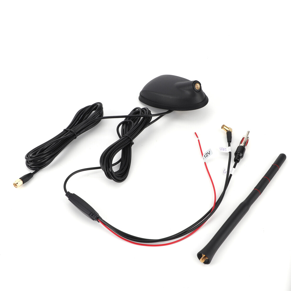 Car Dab+Gps+Fm Antenna Active Amplified Top Roof 8320539124155