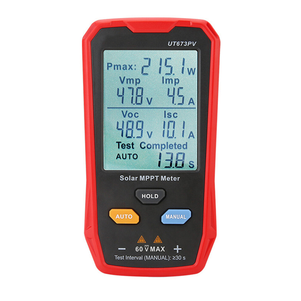 Solar Panel Tester 800W Photovoltaic Multimeter Solar Mppt Meter 7627000088666