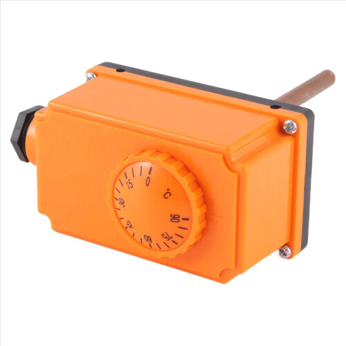 G1/2 Male Thread Hot Water Pipe Temperature Controller Heating System 1