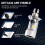 H4 LED Headlight Bulb Motorcycle Hi/Lo Beam with Running Light 25W 6