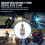 H4 LED Headlight Bulb Motorcycle Hi/Lo Beam with Running Light 25W 7