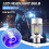 H4 LED Headlight Bulb Motorcycle Hi/Lo Beam with Running Light 25W 4