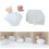 Silicone Vase Moulds Silicone Planter Molds Shell Shape Crafting 2