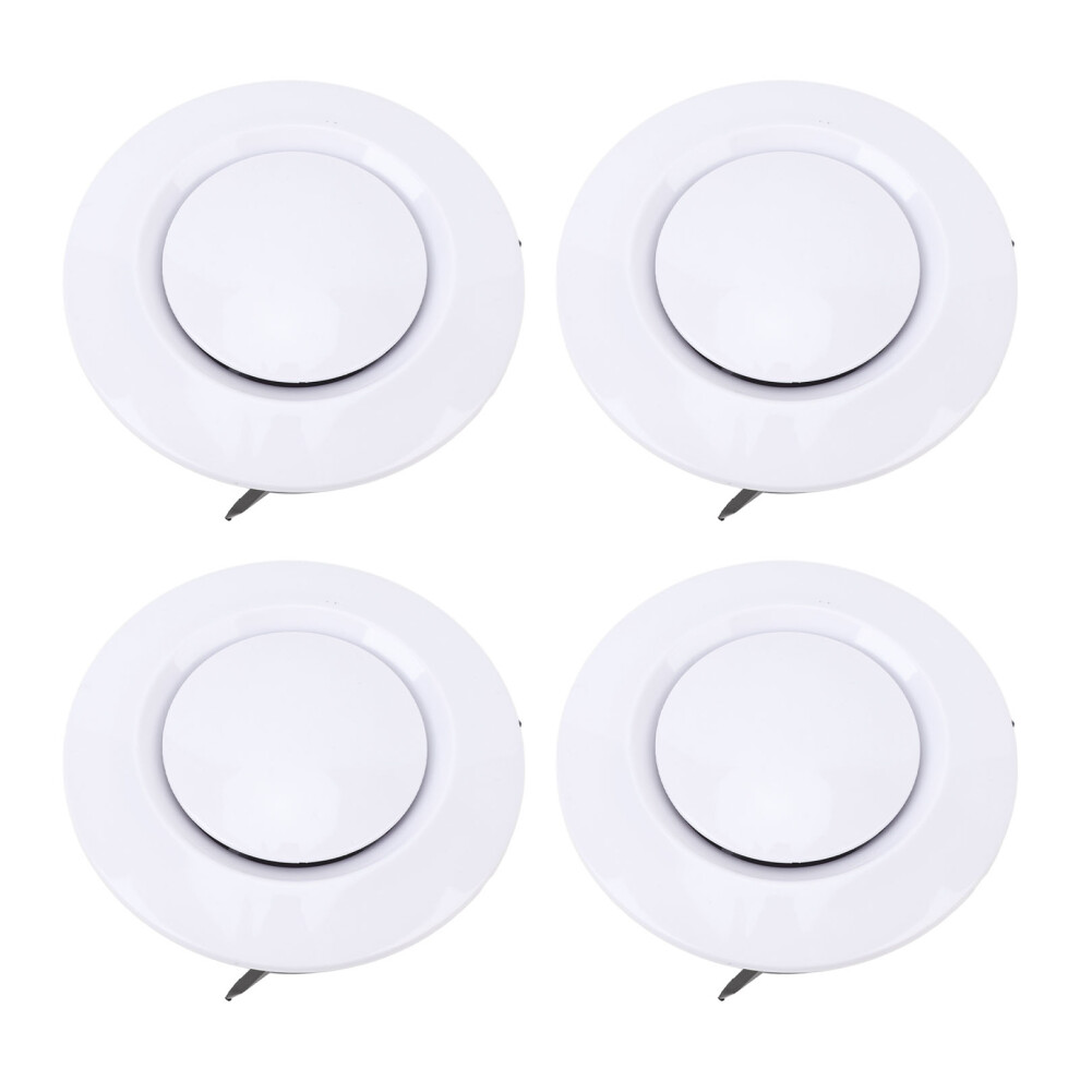 68Mm Adjustable Abs Rv Soffit Vent Cover For Campers Boats White 8331349024290