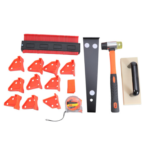 Upgraded Laminate Wood Flooring Installation Kit with Solid
