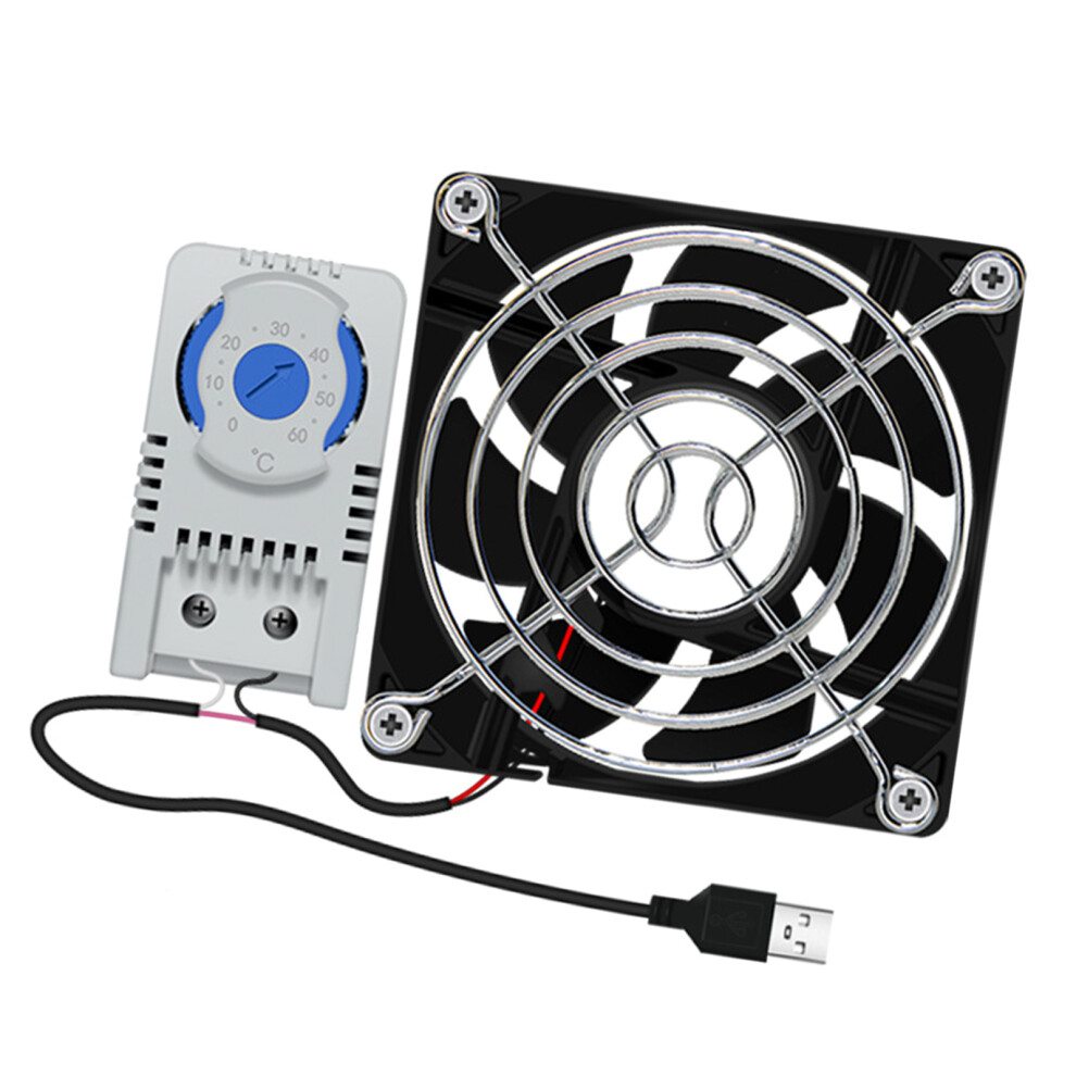 80Mm Computer Fan Adjustable 5V Usb Heatsink Usb Cooling Fan For 7627000089595