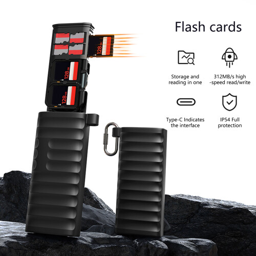 USB C to SDXC Card Reader Adapter Memory Card Reader Fast Data 2