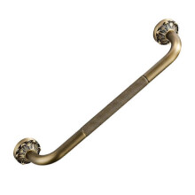 Antique Grab Bar Wall Mount Brass Vintage Bathroom Tub Toilet Handrail Shower Safety Support Handle Bathroom Towel Rack