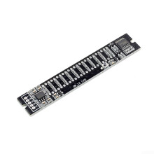 Dynamic Stereo Music Spectrum LED Light VU Meter 12V/24V for Accurate Audio Level Display and Sound Visualization