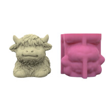 Silicone Flowerpot Mold Calf Shape Vase Mold Suitable for