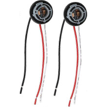 Megane 3 Tail Light Socket, Citroen C4 Rear Bulb Holder, Side Light Holders, Terminals & Wiring Harness 2 Pieces 1157 Socket Led Turn Signal Brake Li