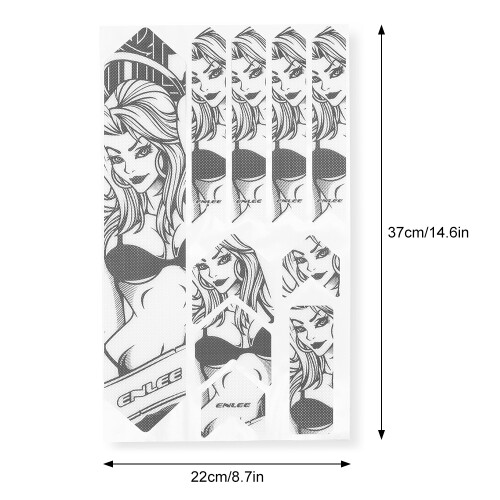 Bike Frame Sticker Mountain Bike Scratch Resistant 1