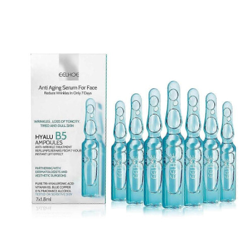 14pcs B5 Anti-wrinkle Ampoule Essence 1.8ml 2025