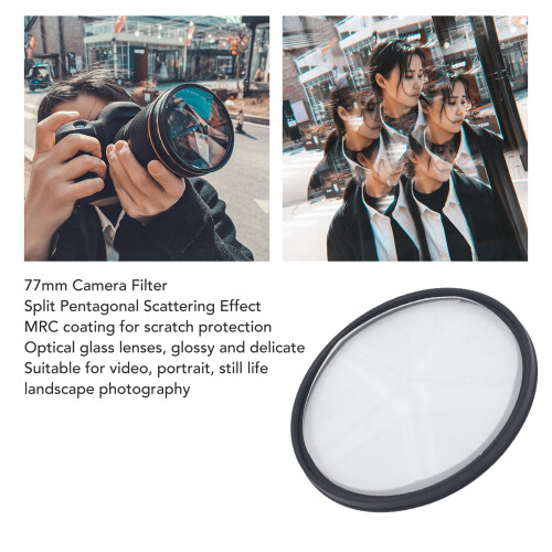 77mm Pentaprism-Filter, Spezialeffekt-Prisma 1