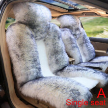 (A) Universal Car Front Seat Covers Australian Wool Autumn Auto Seat Warm Cushion Fur Interior Winter Accessories M5E5 2025