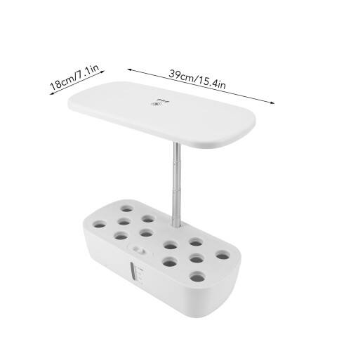 Indoor Hydroponic Planter with LED Light 12-Pod Auto Water System 1