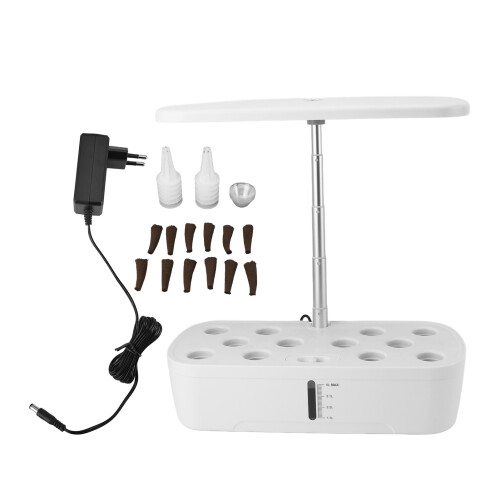 Indoor Hydroponic Planter with LED Light 12-Pod Auto Water System 2