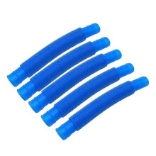 (Dark blue) 5Pcs Colorful Telescopic Tube Toy Stress Relief Free Transformation Decompression Stretchable Tube 2025