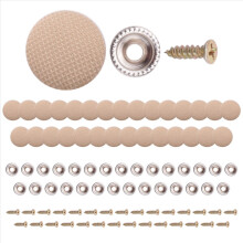 30 stuks auto plafond doek bevestigingsschroef auto dak vaste gesp drukknoop beige