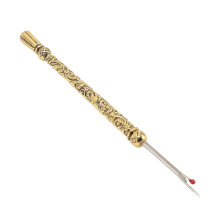 Multipurpose Metal Sewing Seam Remover Tool with Positioning Tape, Small Golden