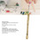 Nahttrenner 12,2  0,6 cm, 1 Set, Gold 5
