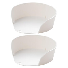 Prep Bowls | Stackable Wide Opening Food Preparation Bowls for Kitchen Meal Prep, Camping, Travel, and Outdoor Cooking