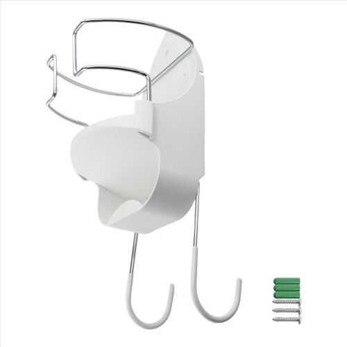 Iron Board Hanger Wall Electric Iron Holder with Removable Hooks -2 1