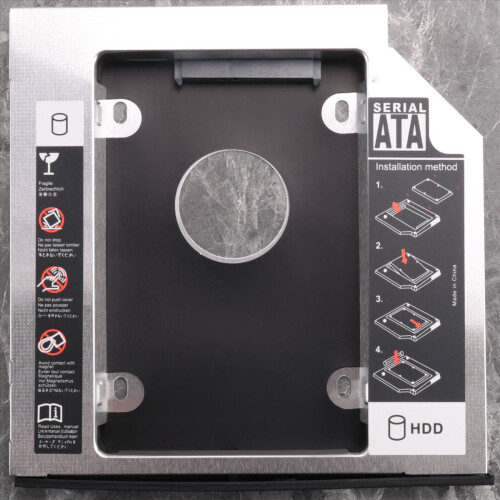 Udskiftning af harddiskbakke til 2. harddisk, SSD