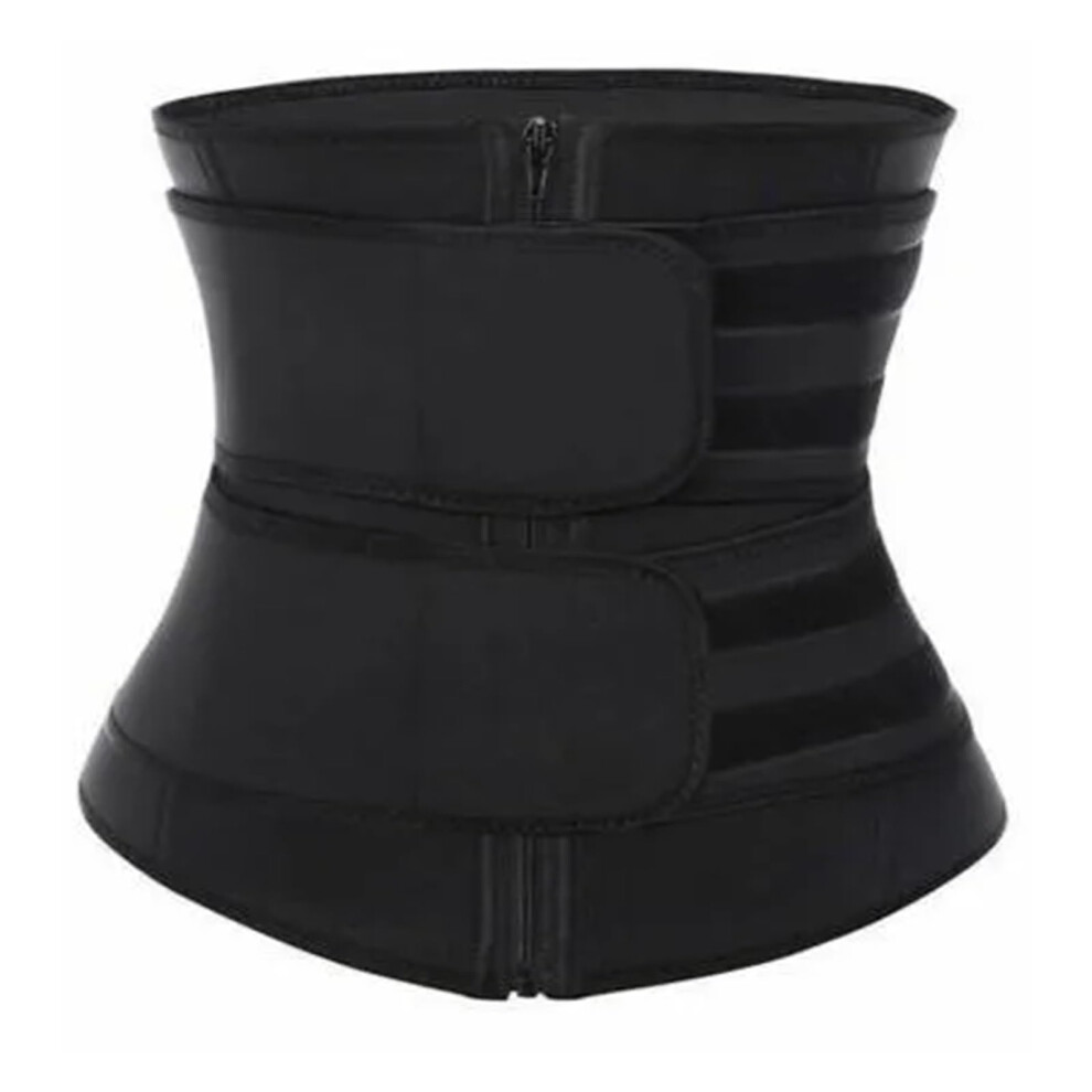 Women's Waist Belt for Postpartum Recovery, Black Waist Training Corset, Size Large for Body Shaping and Cinching-image-OPC-PKFCSTK-NEW