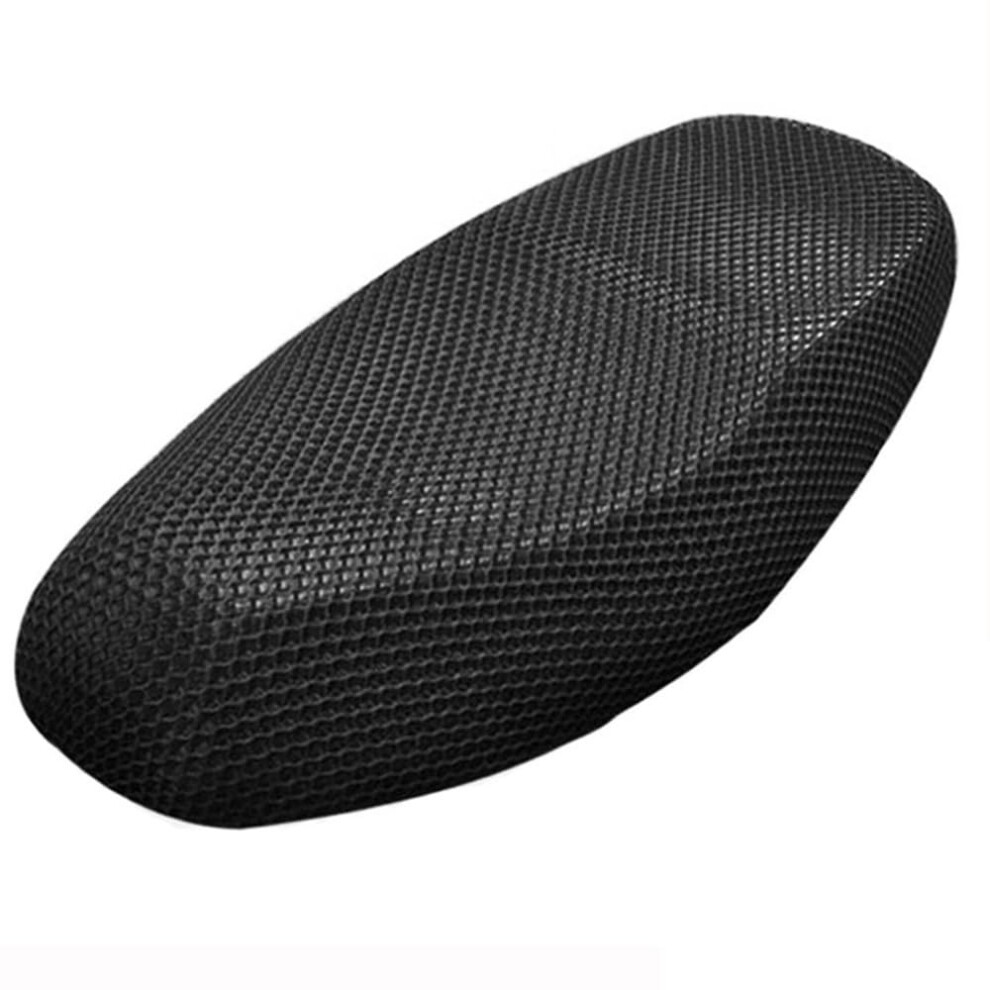 Motorcycle Seat Cover Xxl Electric Scooter Summer Breathable Heat Insulation Net 90Cm-52Cm Protective Accessory Black 6038364338068