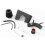 Turbo Cold Air Intake Kit Air Filter Clamps Hoses 9