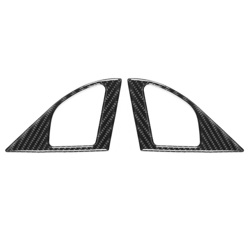 2Pcs Inner Door Speaker Trim Carbon Fiber Cover 8320539125046