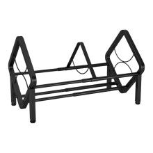 Storage Rack Adjustable Length Vinyl Record Holder Telescopic Design for 12-Inch Records, Durable Material, Home Organization