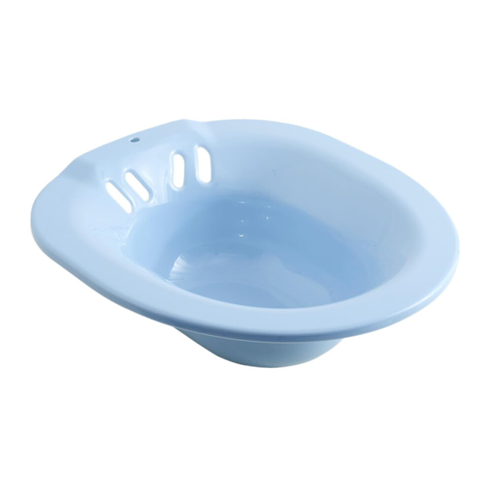 Heavy Duty Bidet Bath Seat for Pregnant Women and Elderly - Toilet Soaking Wash Basin with Overflow Capacity