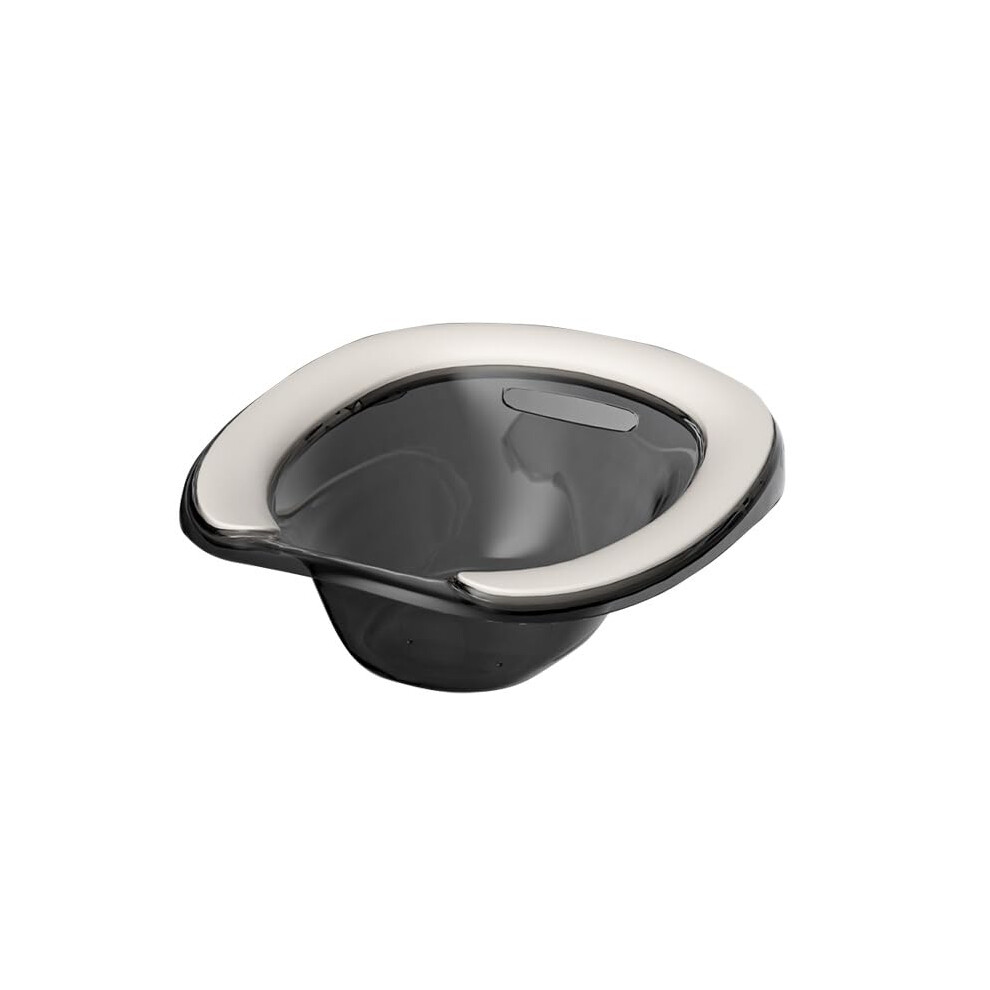 Sitz Bath for Toilet Seat Foldable Tub for Bathtub Grey, Hemorrhoid Relief for Pregnant Women, Postpartum Care Soaking Aid