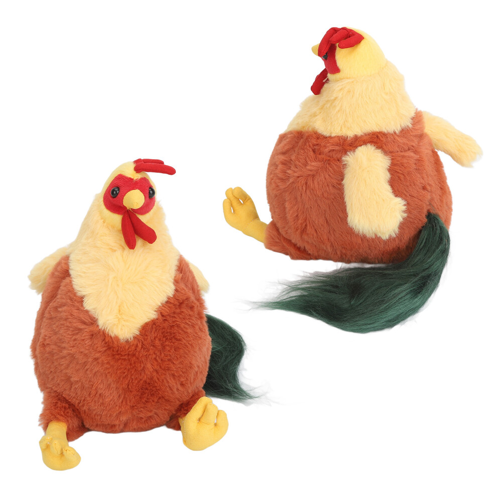 Lifelike Stuffed Chicken Plush for Easter and Farm Lovers Decor