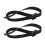 2x Rowing Machine Feet Straps Portable Easy To Install Accessories 1