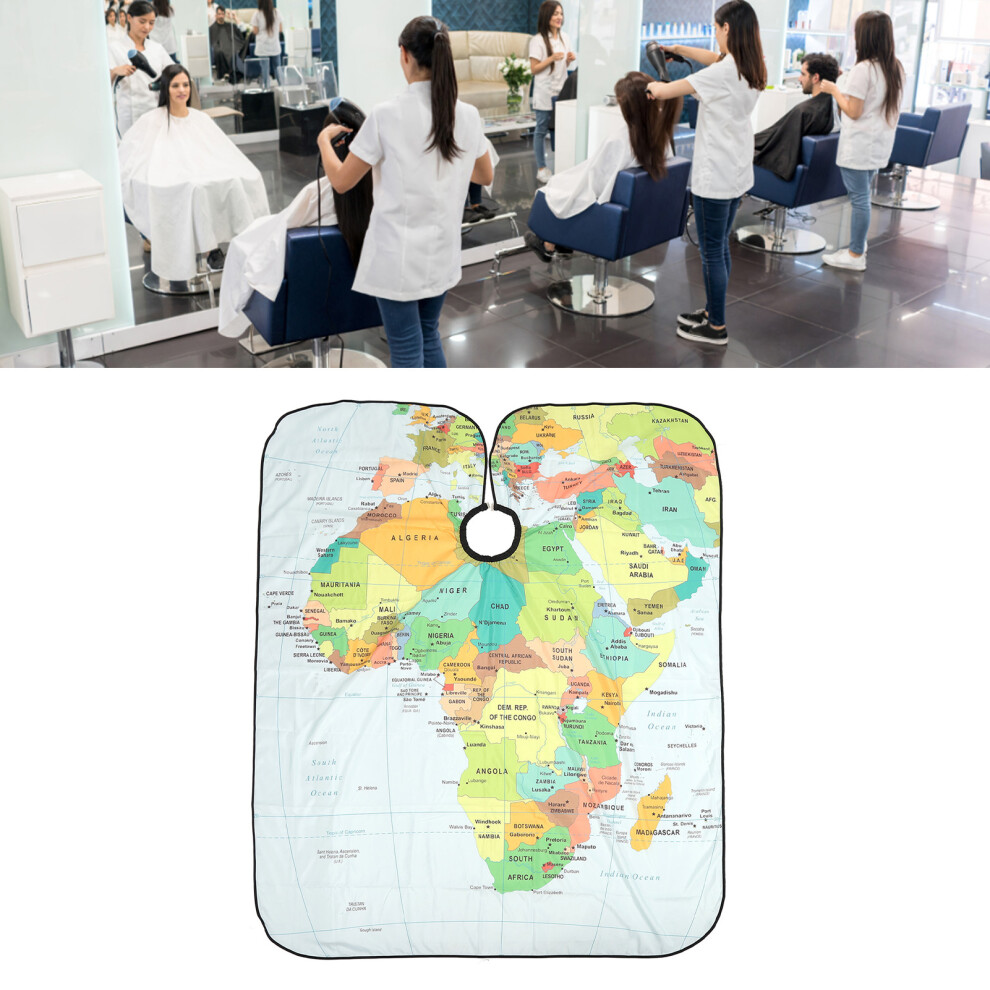 Adjustable Salon Hairdressing Cape - Stain Resistant Durable Apron