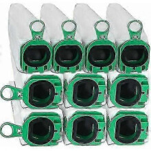 Pack Of 10 Bags for Vorwerk Kobold Vb100 Vb 100 Fp100 Fp 100 Vacuum Cleaner, Replacement Dust Bags Kit Guanguan