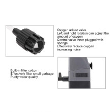 Transparent ABS Oil Film Filter for Fish Tanks, 300L/h 5W