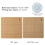 Versatile 11.8" Macrame Braiding Board with Double Grid Pattern 2
