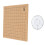 Versatile 11.8" Macrame Braiding Board with Double Grid Pattern 16