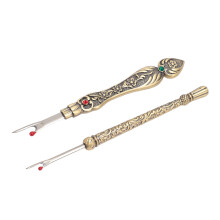 2 Stück Retro-Nahttrenner aus Kupfer 11,71,5/12,20,6 cm