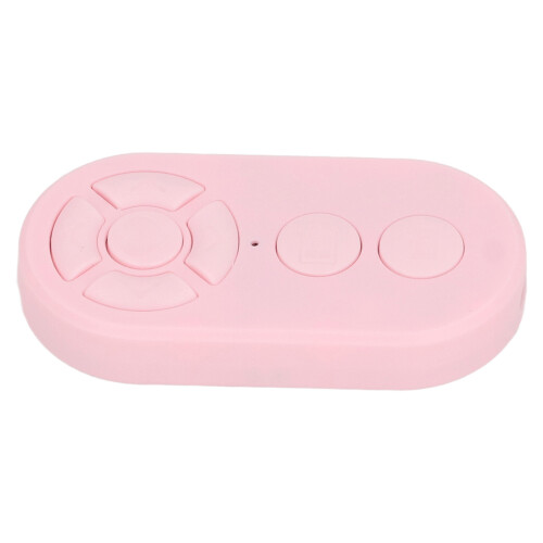 Type C Rechargeable Bluetooth Selfie Button Pink 10m / 32.8ft Wireless Remote