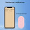 Type C Rechargeable Bluetooth Selfie Button Pink 10m / 32.8ft Wireless Remote 5